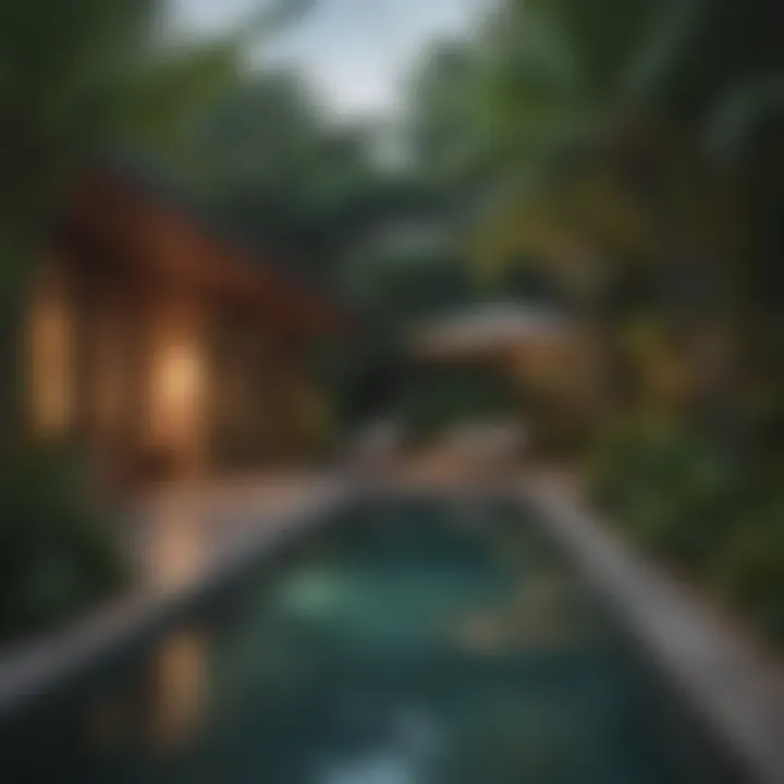 Eco-friendly designs and sustainable features of a luxury hotel