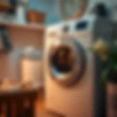 Detailed view of maintenance tips for front load appliances
