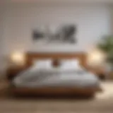 Harmonious bedroom layout demonstrating optimal bed placement