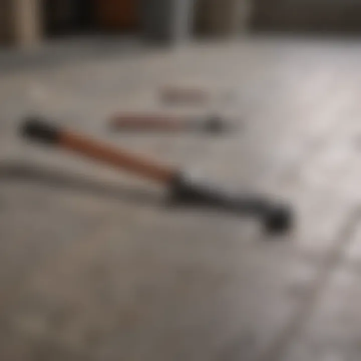 Maintenance tools for post-grouting care displayed