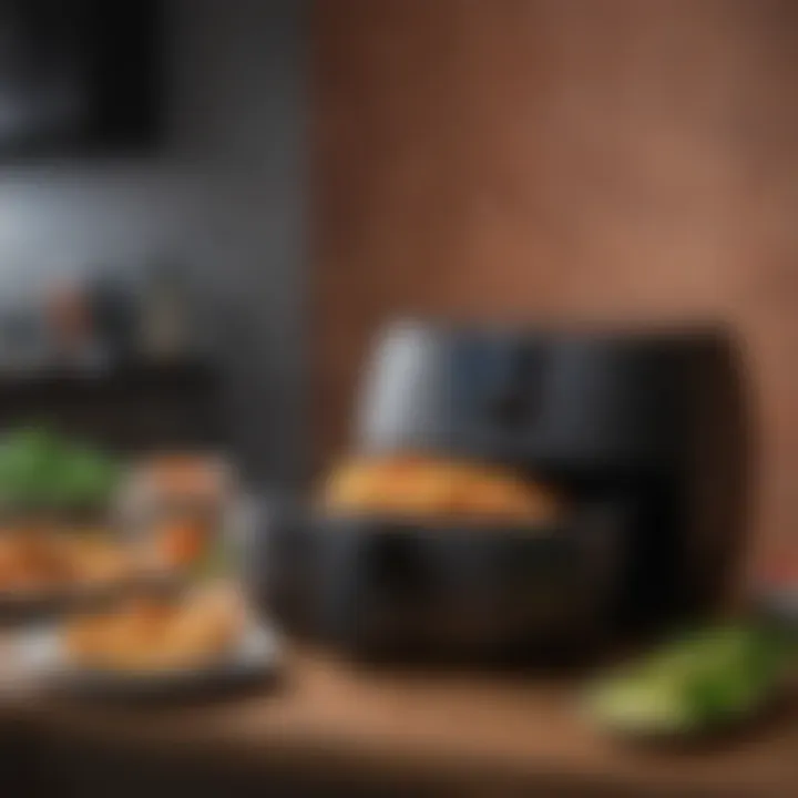 Healthy dishes made in Philips air fryer