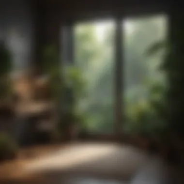 Creating a Personal Sanctuary at Home A sanctuary corner with plants and calming elements
