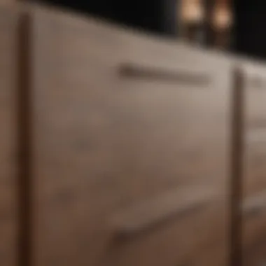 Premium Cabinet Materials High-quality materials used in cabinet construction