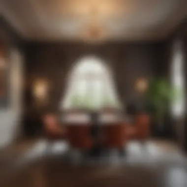 The Dance of Light and Shadow in Interiors Contrast of light and shadows in a cozy interior