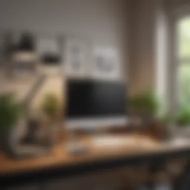 Transform Your Workspace Elegant home workspace showcasing organized desk essentials