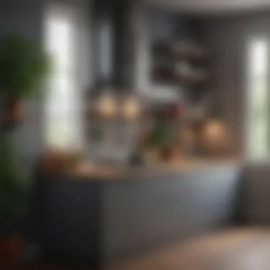 Modern Compact Kitchen Design Modern compact kitchen with innovative storage solutions
