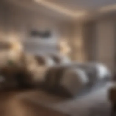 Elegant Small Bedroom with Functional Furniture Elegant small bedroom highlighting functional furniture