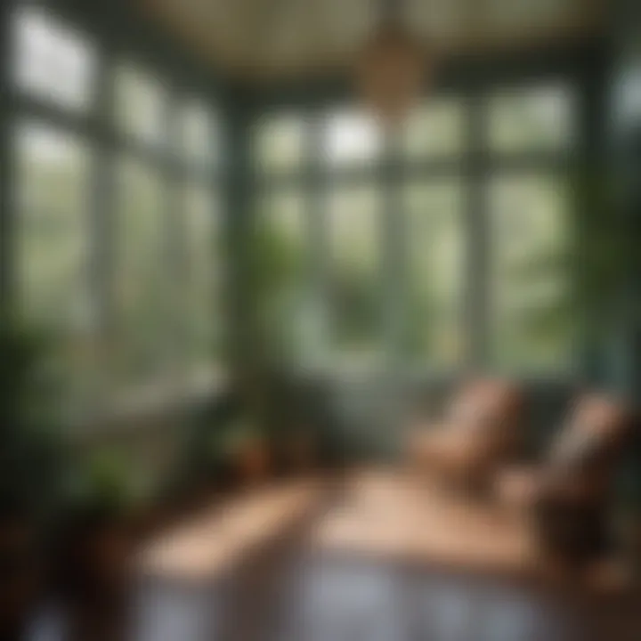 Eco-friendly paint options for sunrooms