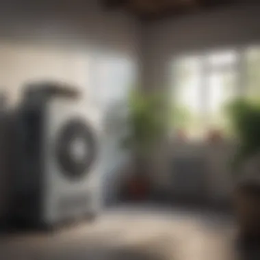 Visual guide to the installation process of an air conditioning unit