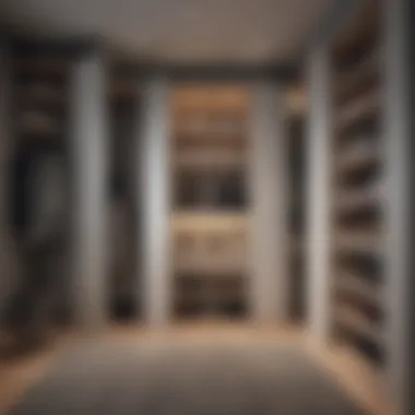 Vertical Space Utilization in Small Closets Creative closet design utilizing vertical space