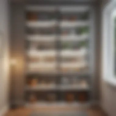 Innovative Shelving Ideas for Small Spaces Innovative shelving options in a compact closet