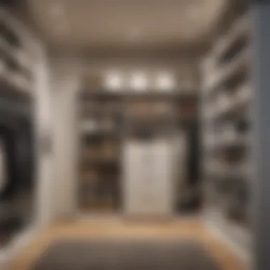 Organized Storage Solutions for Efficient Use Organized closet with labeled storage solutions