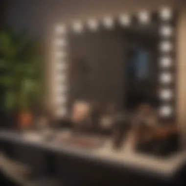 Inspiring Layout for a Personal Makeup Haven Inspiring layout of a small makeup area