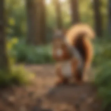 Exploring Natural Deterrents for Squirrels Natural deterrents for squirrels in a garden setting