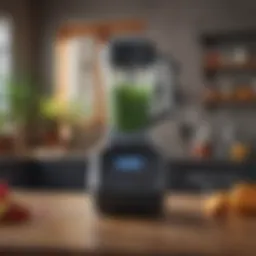 Ninja blender showcasing its sleek design