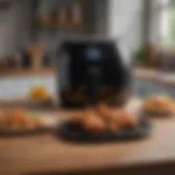 Ninja Foodi Air Fryer showcasing its multifunctional capabilities