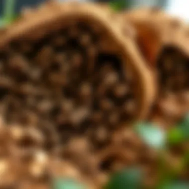 Cross-section showing excellent drainage and aeration properties