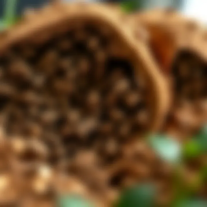 Cross-section showing excellent drainage and aeration properties