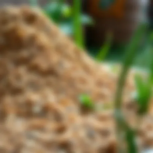 Rich blend of coco coir and organic materials
