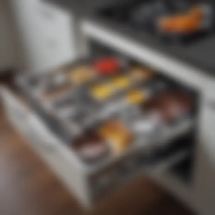 Innovative pull-out storage system for pans