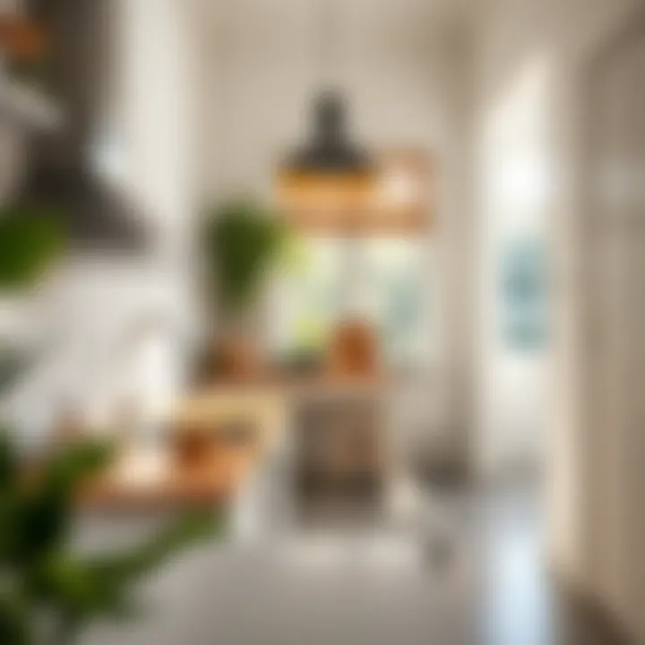 Natural Light Enhancing a Small Kitchen Brightly lit small kitchen with natural light integration