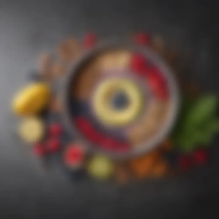 Vitamix blending ingredients for a vibrant smoothie bowl