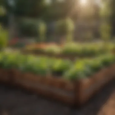 Structuring Raised Garden Beds for Optimal Growth Well-structured raised garden bed filled with rich soil