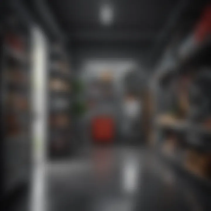 Utilizing vertical space for garage organization