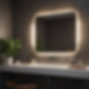 Minimalistic Vanity Design for Clarity Minimalistic layout of a well-arranged vanity