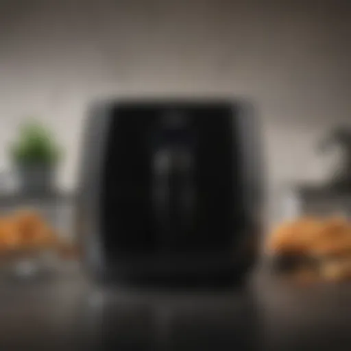 Philips air fryer showcasing sleek design
