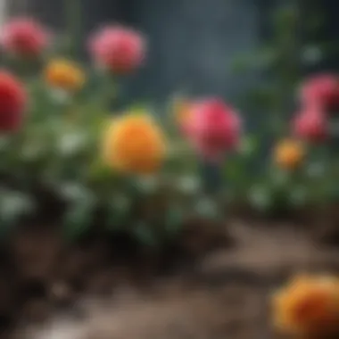 Different types of plant food for roses