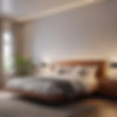 Minimalist bedroom interior aesthetics