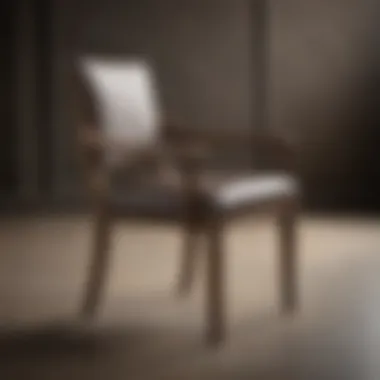 Material Matters: Quality Craftsmanship in Dining Chairs Close-up of the materials used in Restoration Hardware chairs