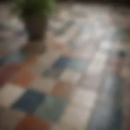 A variety of tiles showcasing different colors and textures