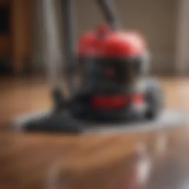 A well-maintained vacuum cleaner showing longevity and performance