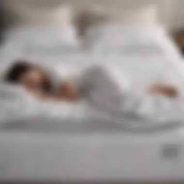 Sleeping Positions and Mattress Firmness Graphic depicting various sleeping positions and corresponding mattress firmness