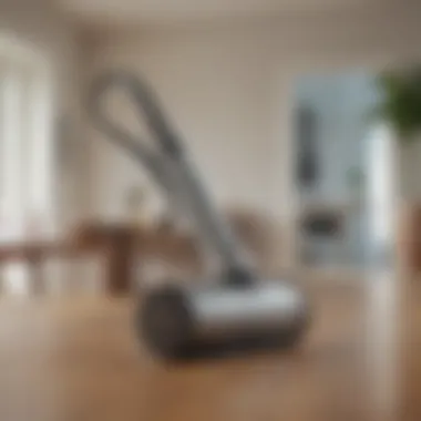 Shark Vacuum Hair Free Roller Demonstrating Versatile Cleaning Shark Vacuum in action on different surfaces