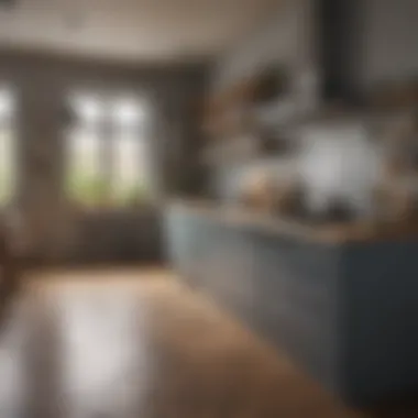A well-organized and decluttered kitchen space
