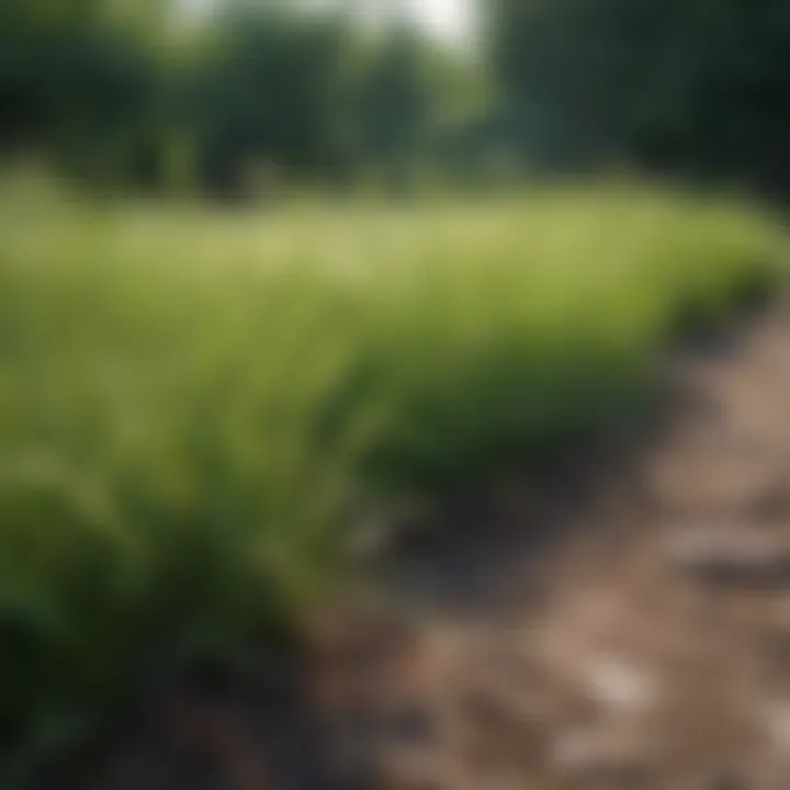 Varieties of grass suitable for scarification