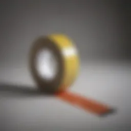 Different types of tape for painting walls