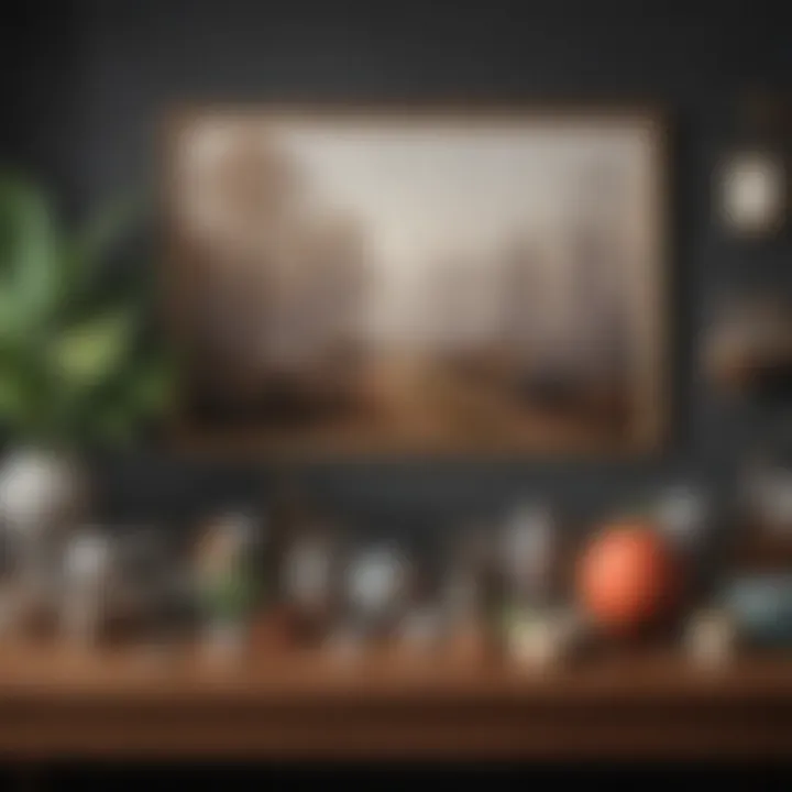 An array of materials and textures displayed for DIY interior design inspiration.