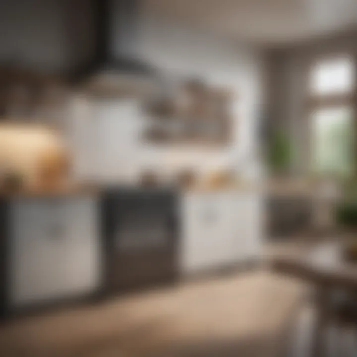 Interior view of a spacious countertop oven with various cooking settings