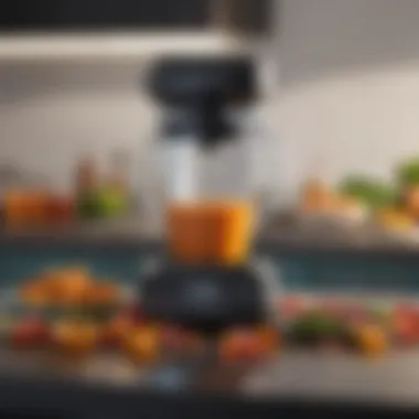 Dishes Created with Vitamix A vibrant array of dishes made with a Vitamix blender emphasizing its versatility