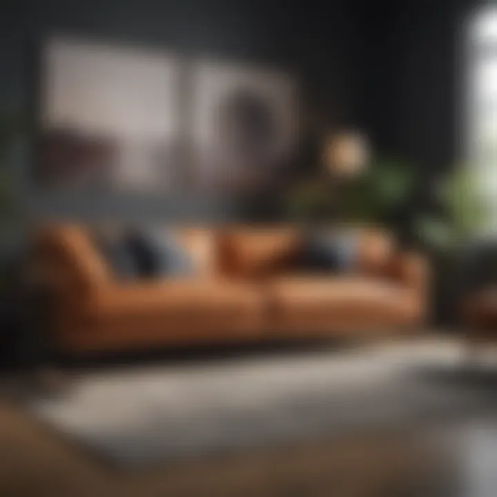 Variety of sofa styles displayed in a showroom