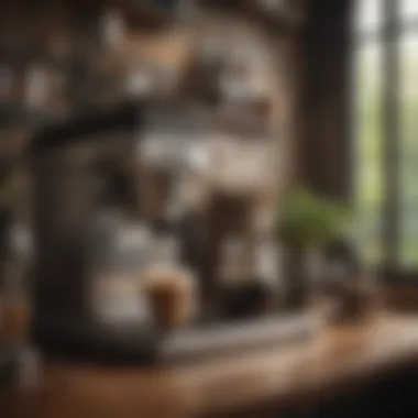 Diverse Coffee Brewing Techniques A beautifully crafted coffee brewing setup with different methods displayed