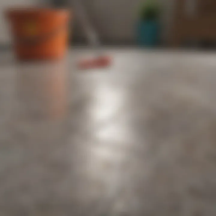 Selection of commercial grout cleaning products