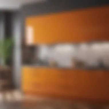 Revealing the Transformation of Your Space Finished cupboards showcasing a vibrant makeover