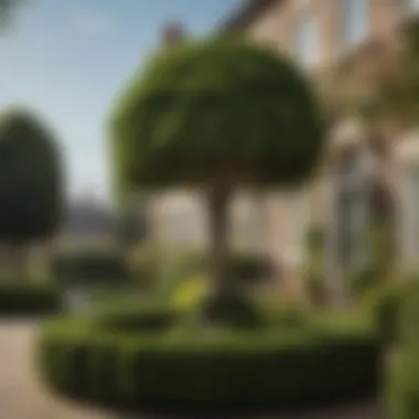 Maintenance tips for keeping topiary trees healthy