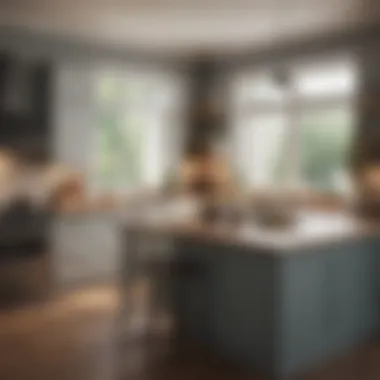Before and After: Stunning Kitchen Makeover A before and after comparison of a kitchen makeover