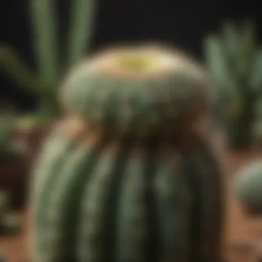 Understanding Cactus Growth Habits Cacti growing in various conditions illustrating growth habits